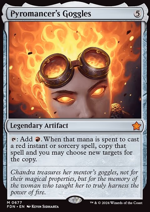 Pyromancer's Goggles