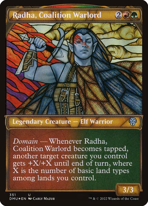 Radha, Coalition Warlord