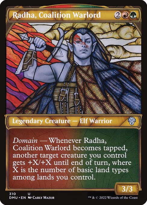 Radha, Coalition Warlord