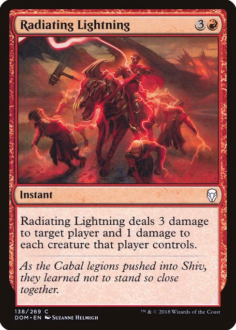 Radiating Lightning