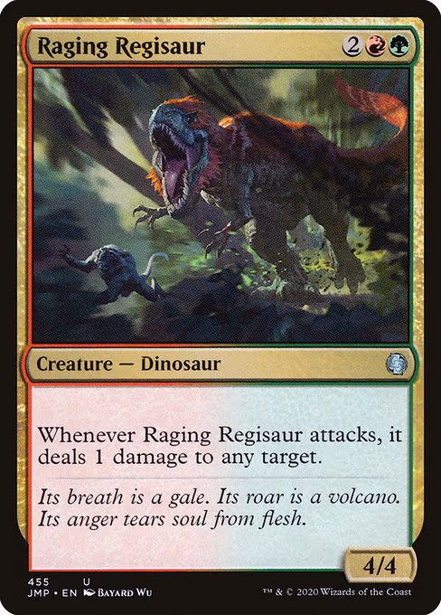 Raging Regisaur