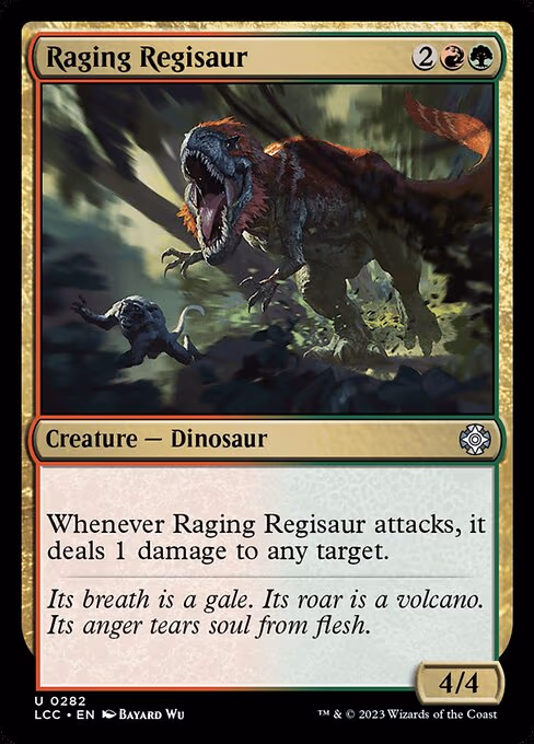 Raging Regisaur