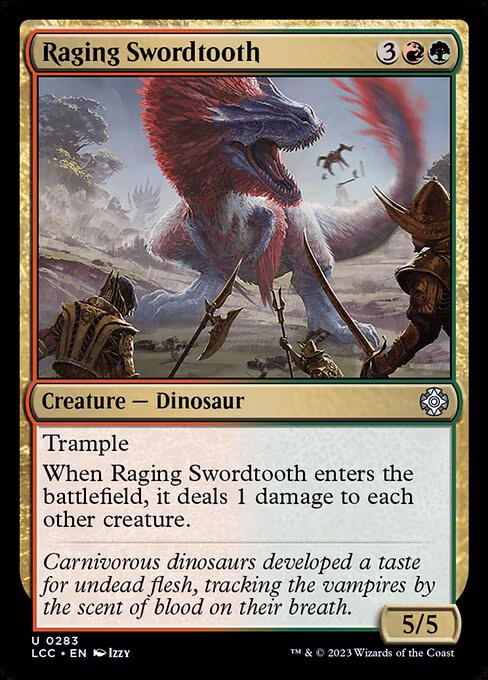 Raging Swordtooth