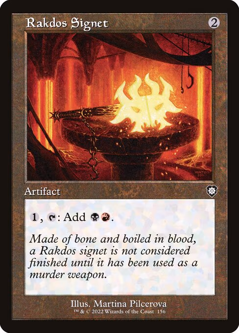 Rakdos Signet (Retro Frame) - C (156)