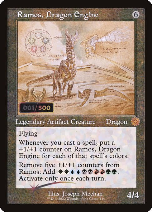 Ramos, Dragon Engine (Schematic) (Serial Numbered)