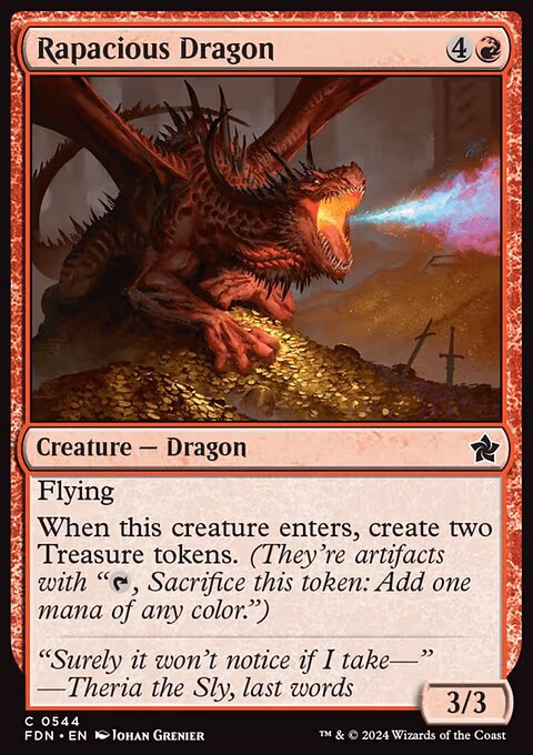 Rapacious Dragon - C (544)