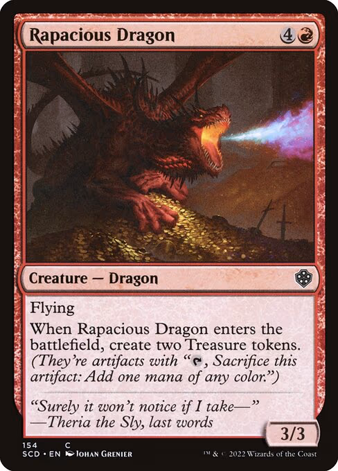 Rapacious Dragon - C (154)