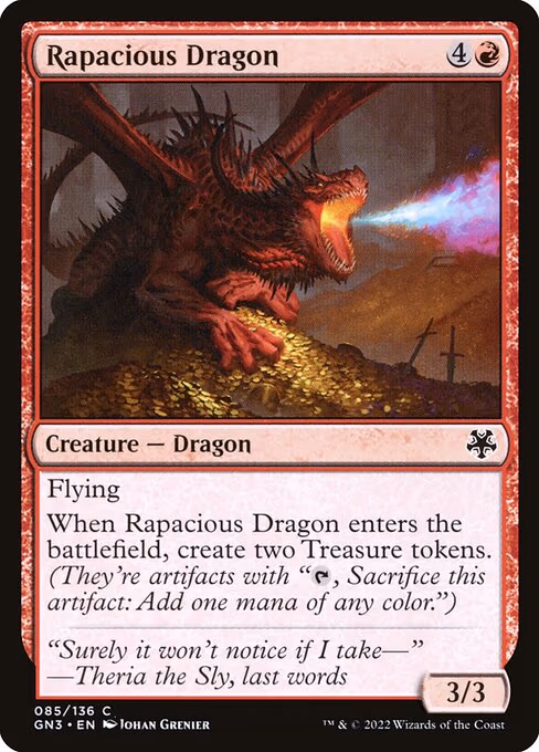 Rapacious Dragon - U (85)