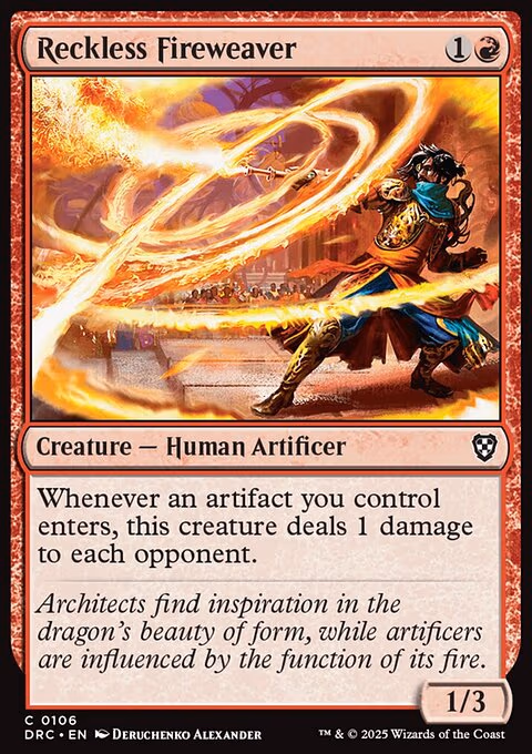 Reckless Fireweaver