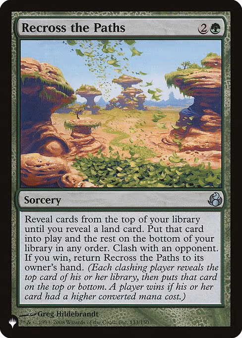 Recross the Paths