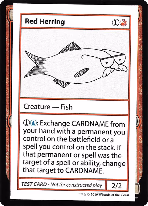 Red Herring (No PW Symbol) - S