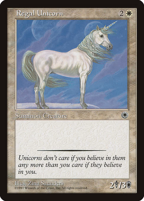 Regal Unicorn - C