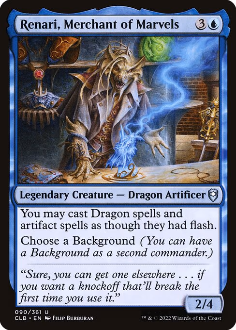 Renari, Merchant of Marvels