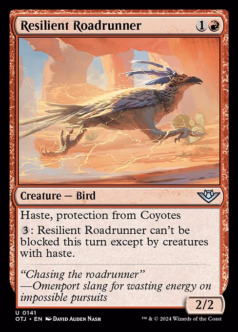 Resilient Roadrunner