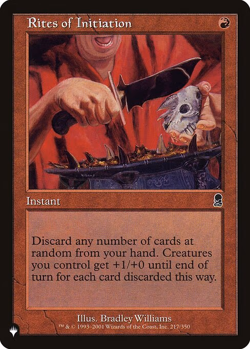 Rites of Initiation