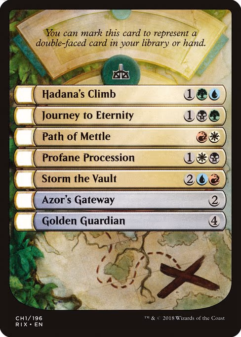 Checklist Card - Rivals of Ixalan