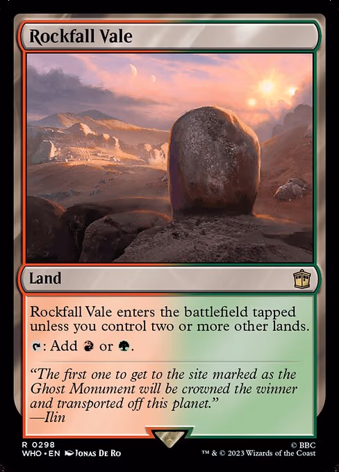 Rockfall Vale