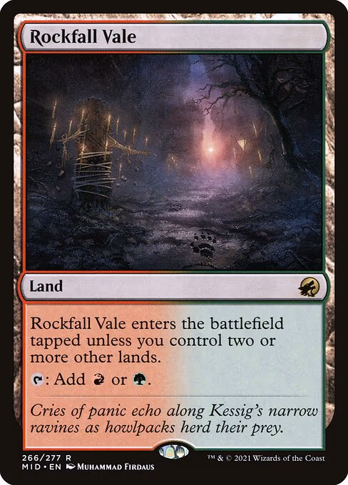 Rockfall Vale