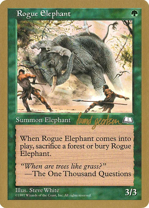 Rogue Elephant - 1997 Svend Geertsen