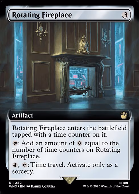 Rotating Fireplace