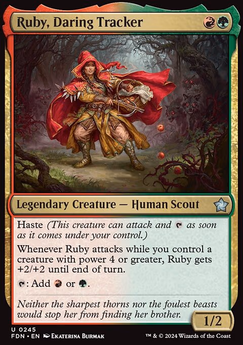 Ruby, Daring Tracker
