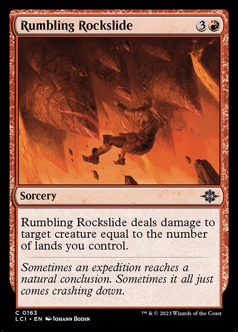 Rumbling Rockslide