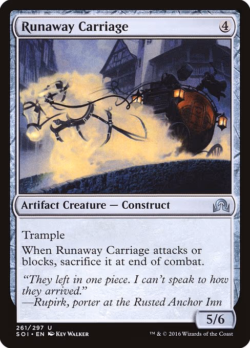 Runaway Carriage - U (261)