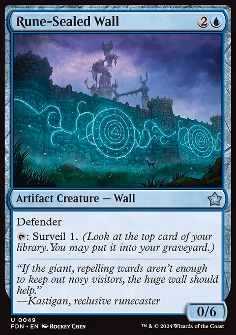Rune-Sealed Wall