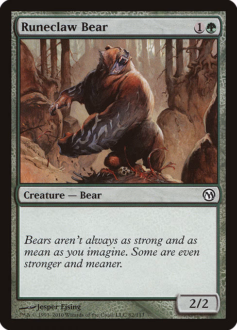Runeclaw Bear