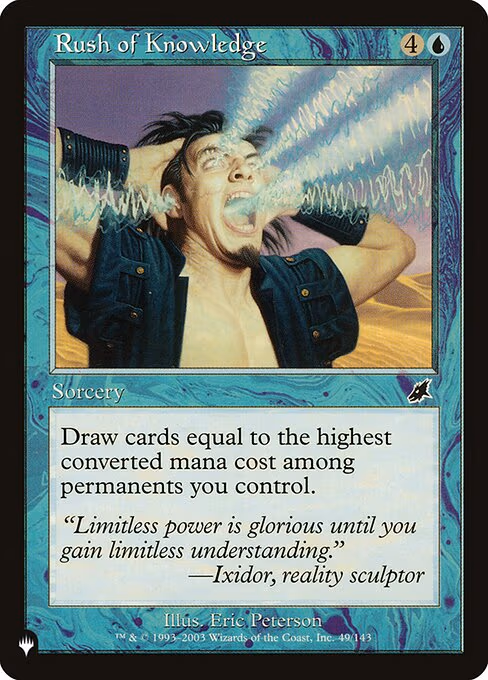 Rush of Knowledge