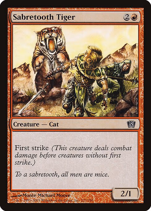 Sabretooth Tiger