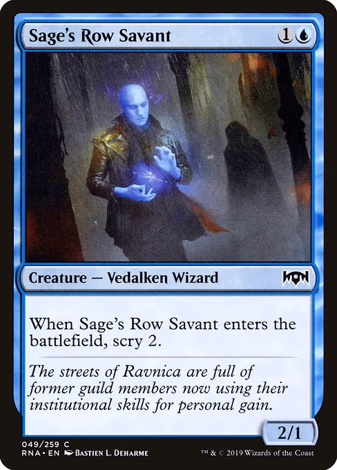 Sage's Row Savant - C (49)