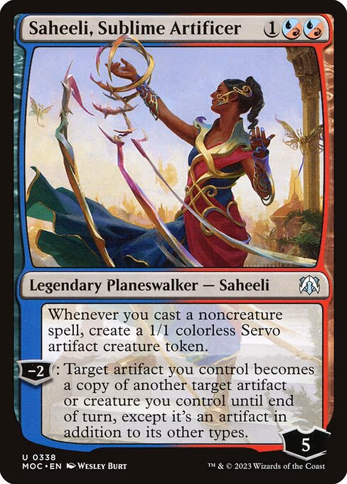 Saheeli, Sublime Artificer