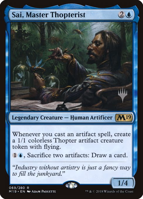 Sai, Master Thopterist