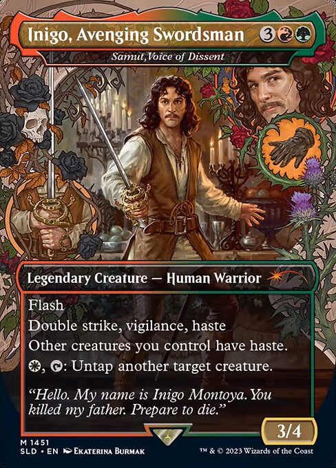 Inigo, Avenging Swordsman - Samut, Voice of Dissent