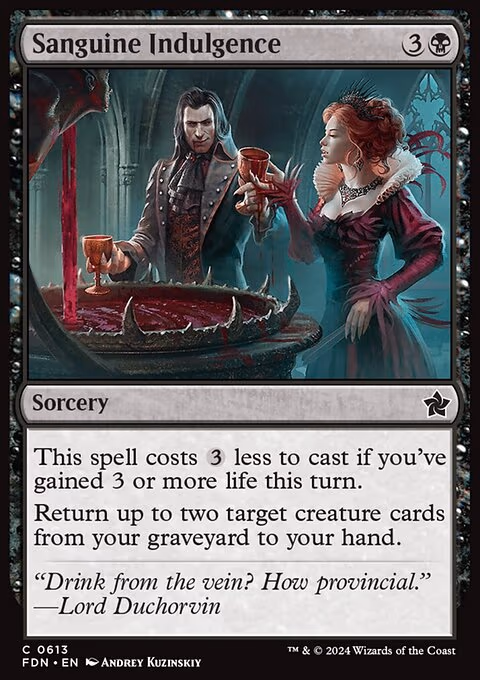 Sanguine Indulgence