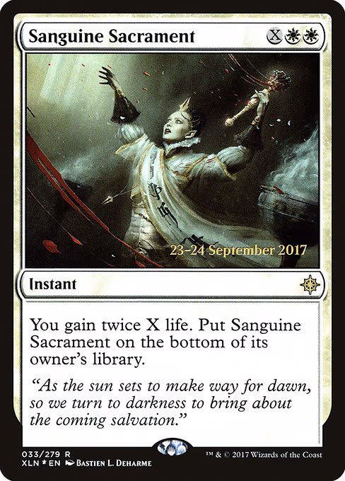 Sanguine Sacrament