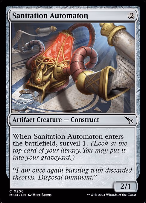 Sanitation Automaton