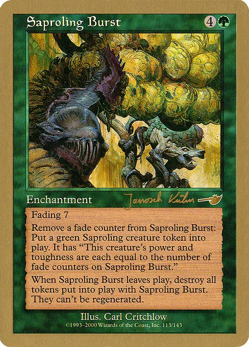 Saproling Burst - 2000 Janosch Kuhn