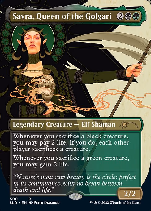 Savra, Queen of the Golgari - R (500)