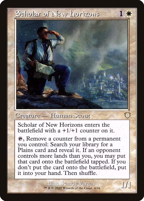 Scholar of New Horizons (Retro Frame)