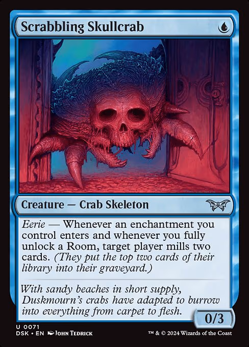 Scrabbling Skullcrab
