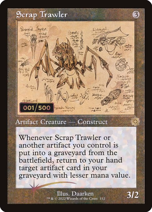 Scrap Trawler (Schematic) (Serial Numbered) - R (112)