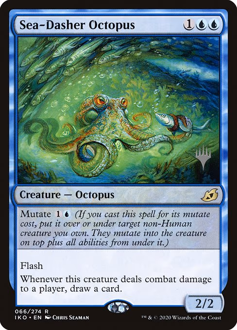 Sea-Dasher Octopus