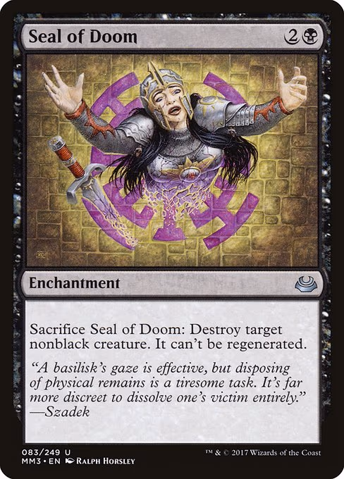 Seal of Doom - U (83)
