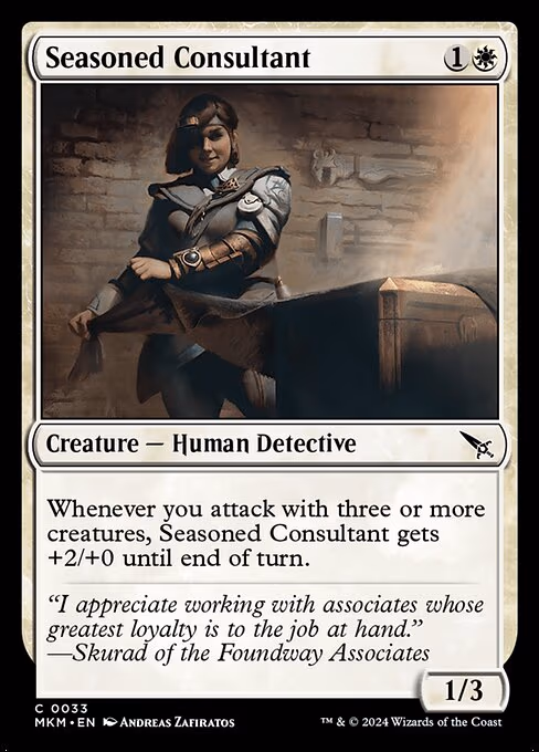 Seasoned Consultant - C (33)