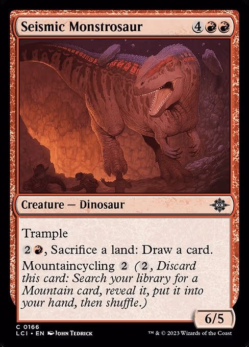 Seismic Monstrosaur - C (166)