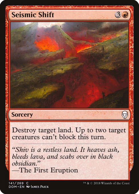 Seismic Shift