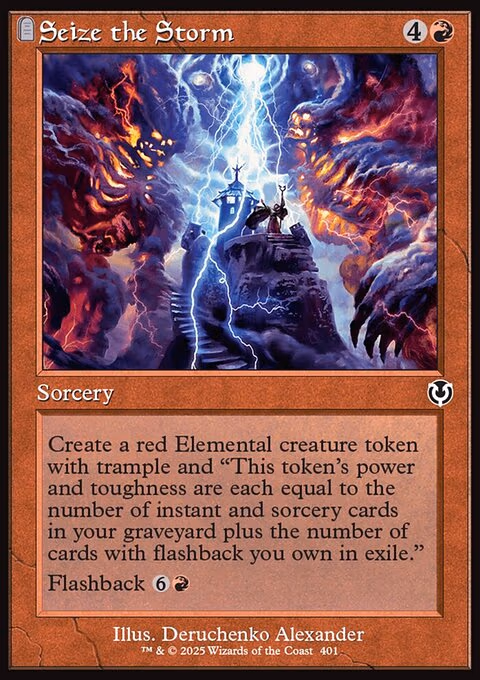 Seize the Storm (Retro Frame)