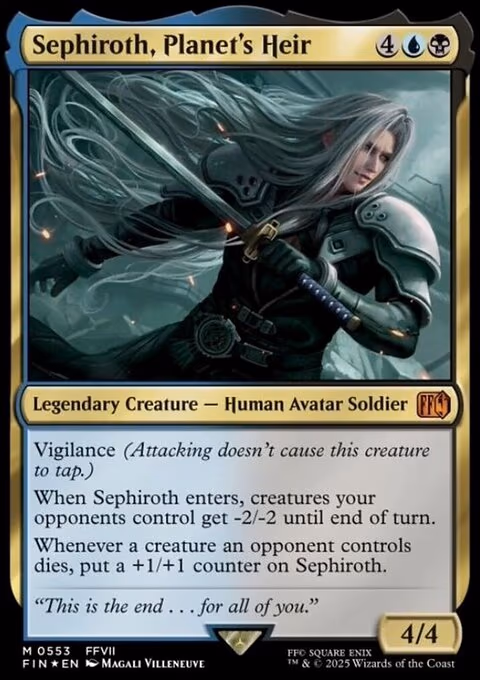 Sephiroth, Planet's Heir